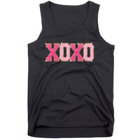 Chenille Patch S.Parkling Xoxo Valentine Day Heart Love Gift Tank Top