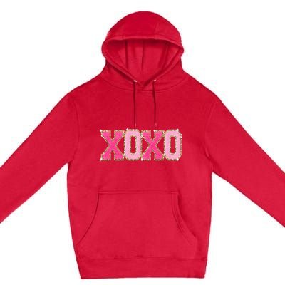 Chenille Patch S.Parkling Xoxo Valentine Day Heart Love Gift Premium Pullover Hoodie