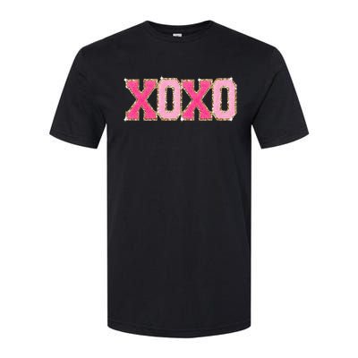 Chenille Patch S.Parkling Xoxo Valentine Day Heart Love Gift Softstyle CVC T-Shirt