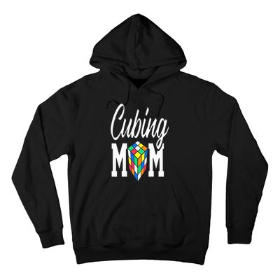 cube puzzle solver cubing mom speed cubing mors Hoodie