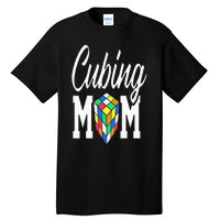 cube puzzle solver cubing mom speed cubing mors Tall T-Shirt