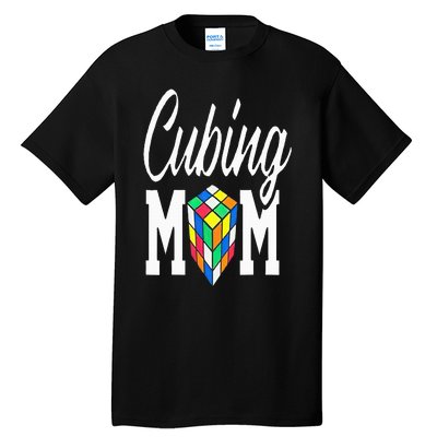 cube puzzle solver cubing mom speed cubing mors Tall T-Shirt