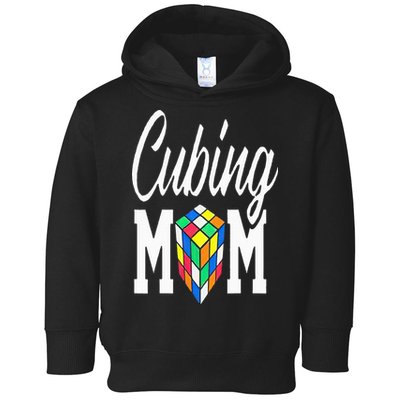 cube puzzle solver cubing mom speed cubing mors Toddler Hoodie