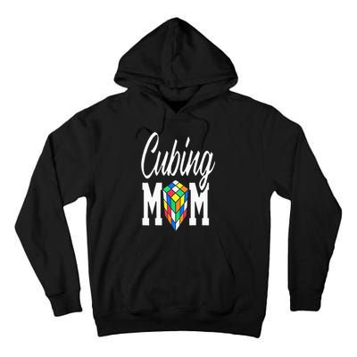 cube puzzle solver cubing mom speed cubing mors Tall Hoodie