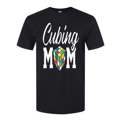 cube puzzle solver cubing mom speed cubing mors Softstyle CVC T-Shirt