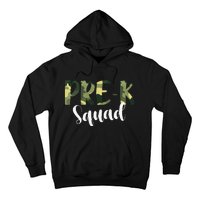 Camo PreK Squad Back To School Camouflage Teacher And Child Hoodie