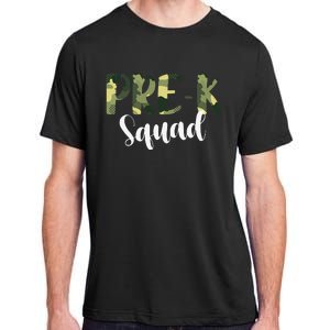 Camo PreK Squad Back To School Camouflage Teacher And Child Adult ChromaSoft Performance T-Shirt