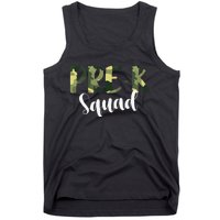 Camo PreK Squad Back To School Camouflage Teacher And Child Tank Top