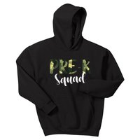 Camo PreK Squad Back To School Camouflage Teacher And Child Kids Hoodie