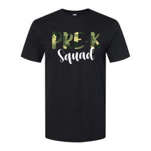 Camo PreK Squad Back To School Camouflage Teacher And Child Softstyle CVC T-Shirt