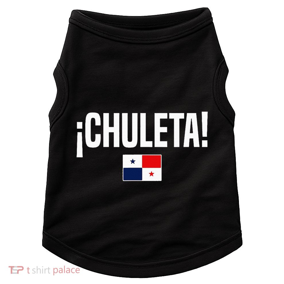 Chuleta Panamanian Slang Panama Flag Doggie Tank