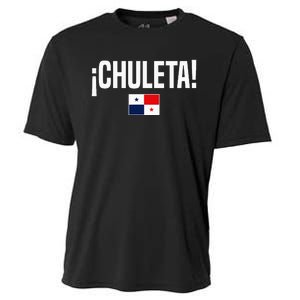 Chuleta Panamanian Slang Panama Flag Cooling Performance Crew T-Shirt