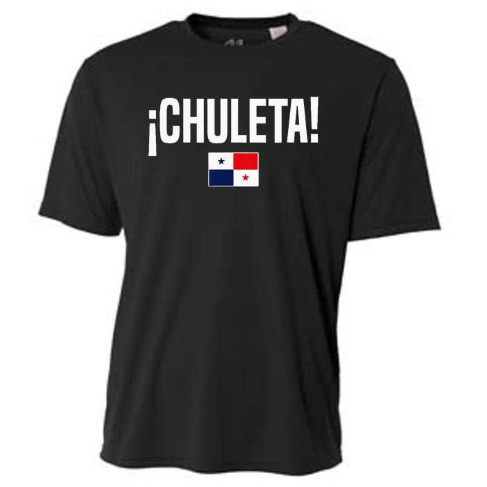 Chuleta Panamanian Slang Panama Flag Cooling Performance Crew T-Shirt