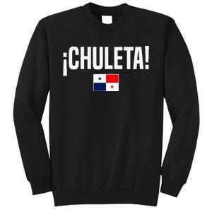 Chuleta Panamanian Slang Panama Flag Sweatshirt