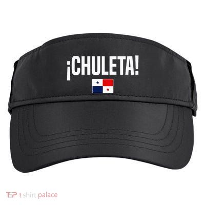 Chuleta Panamanian Slang Panama Flag Adult Drive Performance Visor