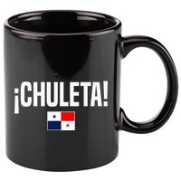 Chuleta Panamanian Slang Panama Flag 11oz C Handle Ceramic Mug