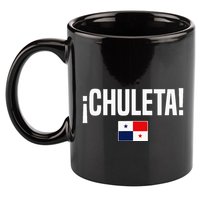 Chuleta Panamanian Slang Panama Flag 11oz C Handle Ceramic Mug