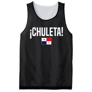 Chuleta Panamanian Slang Panama Flag Mesh Reversible Basketball Jersey Tank