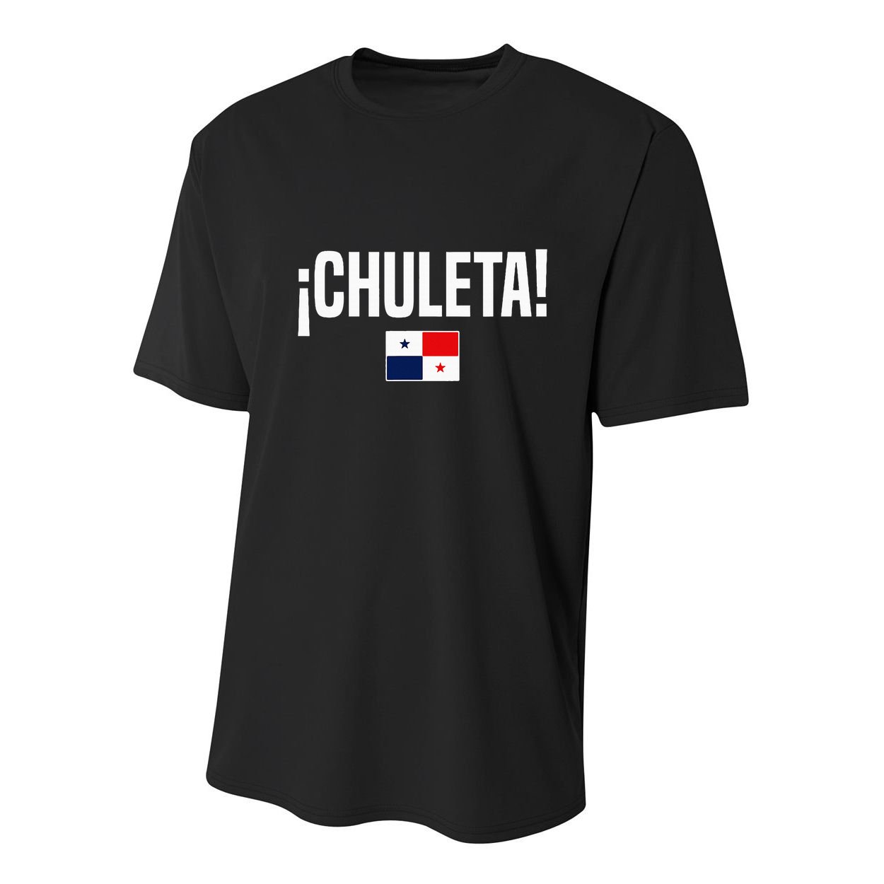 Chuleta Panamanian Slang Panama Flag Youth Performance Sprint T-Shirt