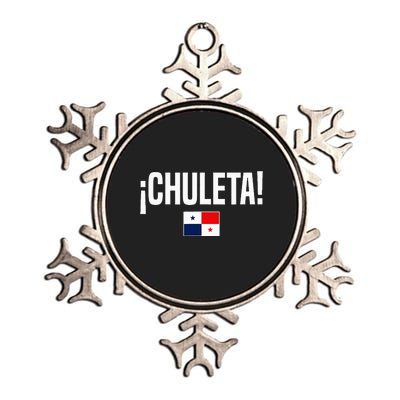 Chuleta Panamanian Slang Panama Flag Metallic Star Ornament