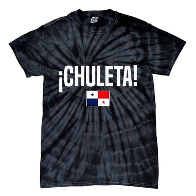 Chuleta Panamanian Slang Panama Flag Tie-Dye T-Shirt
