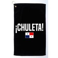 Chuleta Panamanian Slang Panama Flag Golf Towel