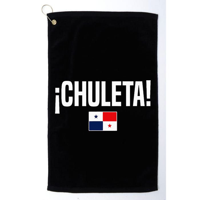 Chuleta Panamanian Slang Panama Flag Golf Towel