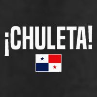 Chuleta Panamanian Slang Panama Flag Golf Towel