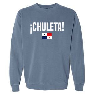 Chuleta Panamanian Slang Panama Flag Garment-Dyed Sweatshirt