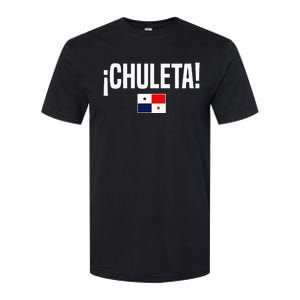 Chuleta Panamanian Slang Panama Flag Softstyle CVC T-Shirt