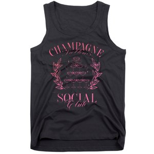 Champagne Problems Social Club Tank Top