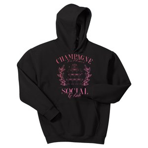 Champagne Problems Social Club Kids Hoodie