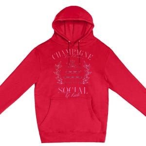 Champagne Problems Social Club Premium Pullover Hoodie