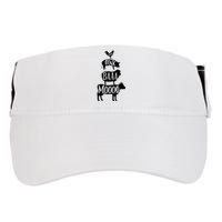 Cow Pig Sheep Chicken | Stack Farm Animal Sounds Silhouettes Adult Drive Performance Visor