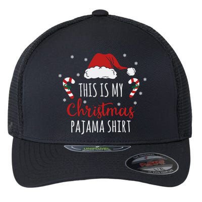 Christmas Pajama Shirt Flexfit Unipanel Trucker Cap