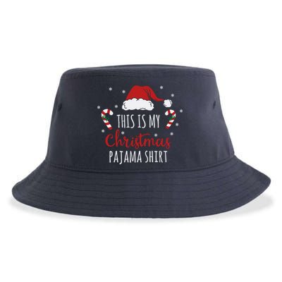 Christmas Pajama Shirt Sustainable Bucket Hat