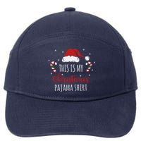 Christmas Pajama Shirt 7-Panel Snapback Hat