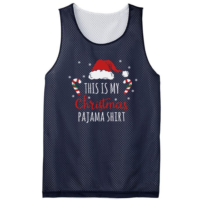 Christmas Pajama Shirt Mesh Reversible Basketball Jersey Tank