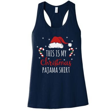 Christmas Pajama Shirt Womens Tank Top