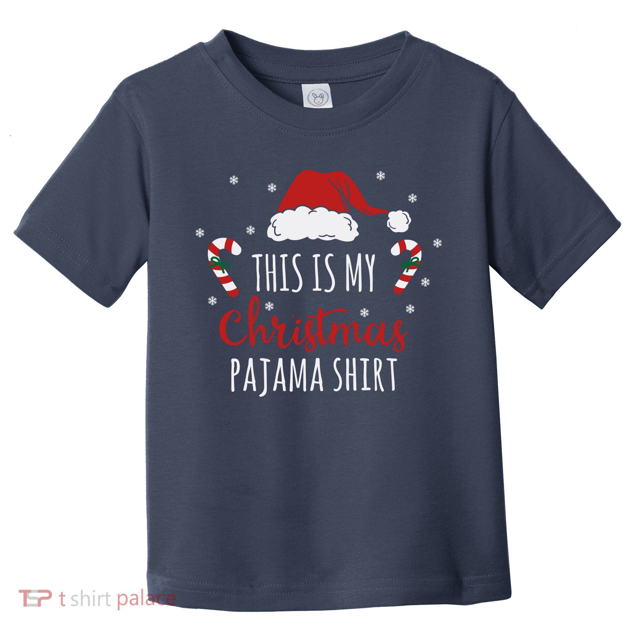 Christmas Pajama Shirt Toddler T-Shirt