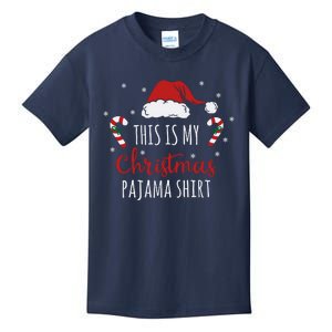 Christmas Pajama Shirt Kids T-Shirt