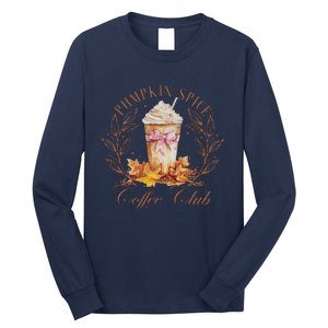 Coquette Pumpkin Spice Pumpkin Patch Long Sleeve Shirt