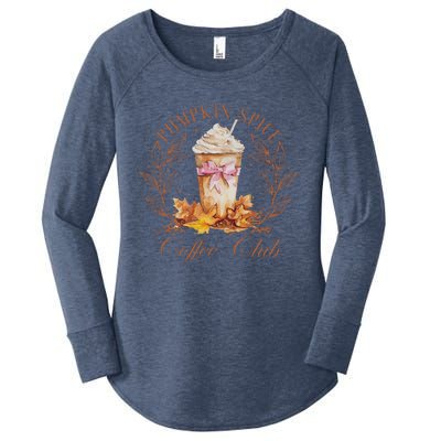 Coquette Pumpkin Spice Pumpkin Patch Women's Perfect Tri Tunic Long Sleeve Shirt