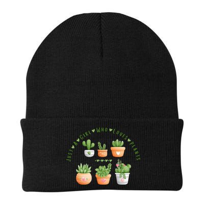 Cactus Plant, Succulents, Just A Girl Who Loves Plants Beanie