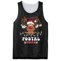 Christmas Postal Squad Postman Mail Delivery Cute Reindeer Mesh Reversible Basketball Jersey Tank