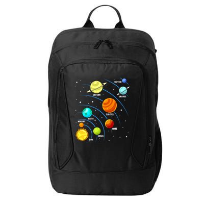 Colorful Planets Solar Systemss Boy Space Science City Backpack