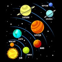 Colorful Planets Solar Systemss Boy Space Science Backpack