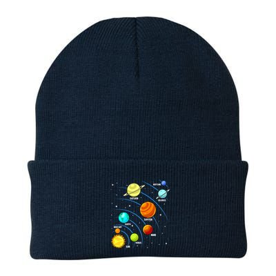 Colorful Planets Solar Systemss Boy Space Science Beanie
