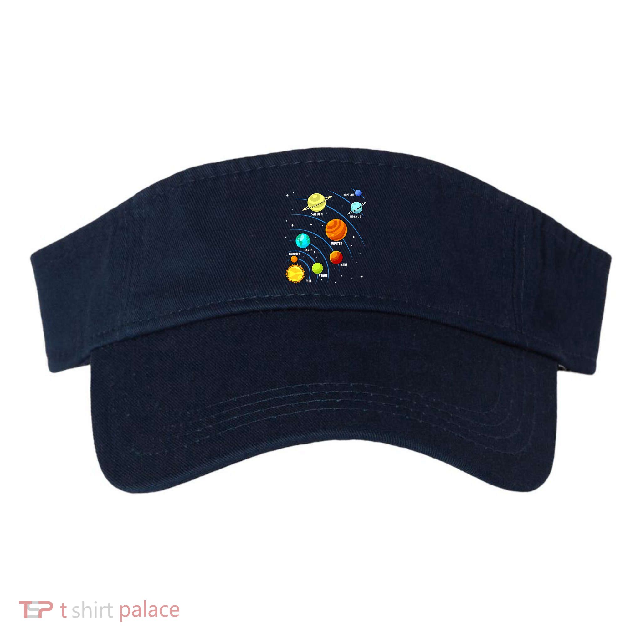 Colorful Planets Solar Systemss Boy Space Science Visor