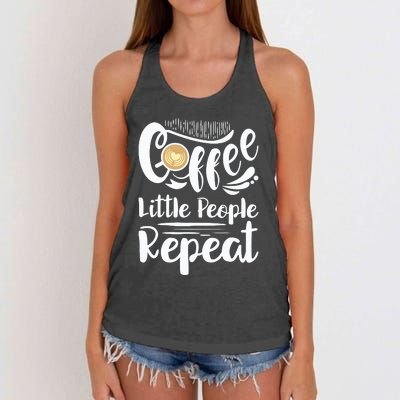 Childcare Provider Shirts Daycare Provider Coffee Lover Women's Knotted Racerback Tank